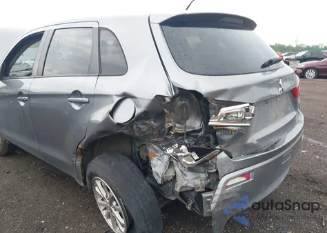 2011 Mitsubishi Outlander Sport Es из США, поврежденный, VIN JA4AP3AUXBZ018517